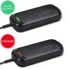 Qoltec Ładowarka do roweru skutera elektrycznego 36V | 42V | 2A | 5.5*2.1 | wodoodporna + kabel zasilający